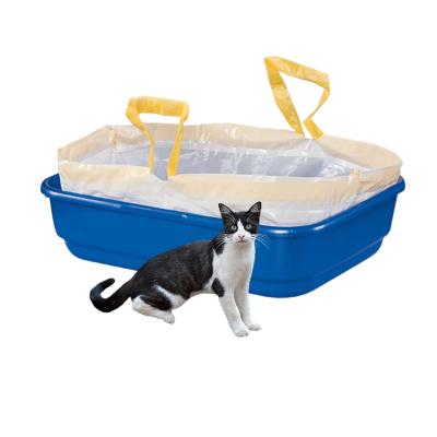 China Cat Litter Box Liners 30 Count Viable Cat Waste Liners for sale