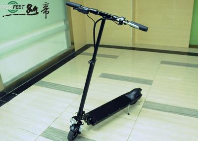 China Schwarze flexible innovative Jungen und Mädchen kühlen elektrischen Mirco Bremsungs-Roller 350W ab zu verkaufen