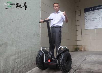 China Large Battery Powered Off Road Electric Scooter Black For Adult for sale