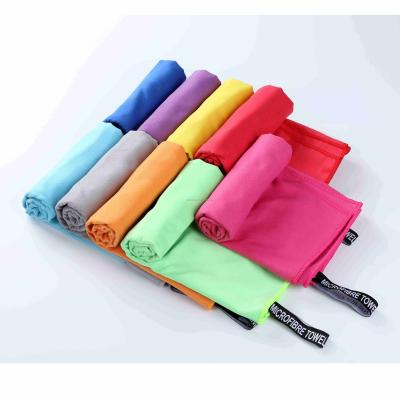 China Custom Sublimation Printed Microfiber Towel Super Absorbent Gym Sports Towel Quick Dry Wholesale Safe Logo Factory Price Kids for sale