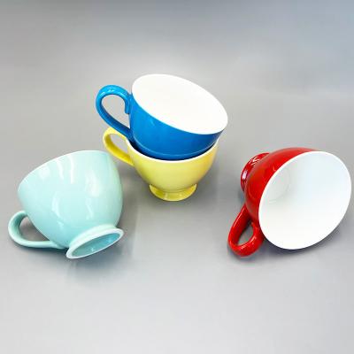 China Viable Top Grade Colored Ceramic Mug White Sublimation Mug for sale