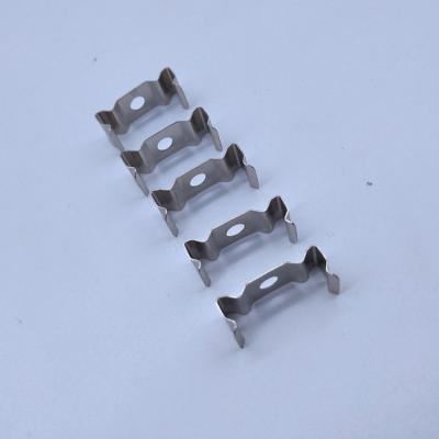 China Custom Hardware Steel T5 T8 LED Tube Strip Light Holder Clips Indoor Steel Brackets for sale