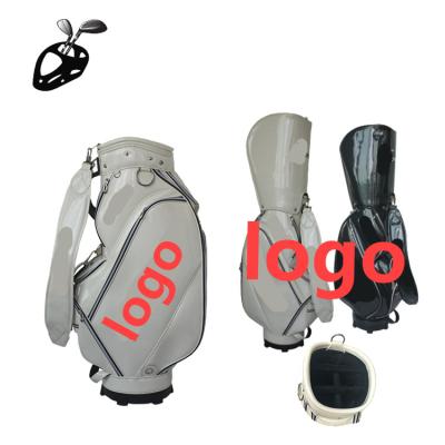 China PU Leather 2022 Retractable Waist Golf Gun Bag Contain Set Half Golf Clubs Nylon Golf Rack Bags Outdoor Bag for sale