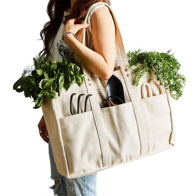 China 100% eco-friendly wholesale canvas bags for supermarkets bag for food bag with vegetables for sale