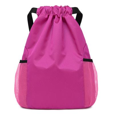 China 2022 New Drawstring Eco Drawstring Backpack String Bag For Sport Yoga Shopping Gym for sale