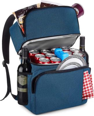 China Custom Multifunctional Waterproof Outdoor Picnic Double Layer Portable Removable Storage Cooler Thermal Bag for sale