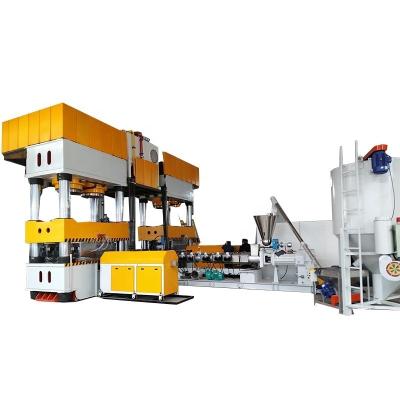 China VERTICAL PE/PP Mixed Plastic Pallet Making Machine Injection Molding Machine for sale