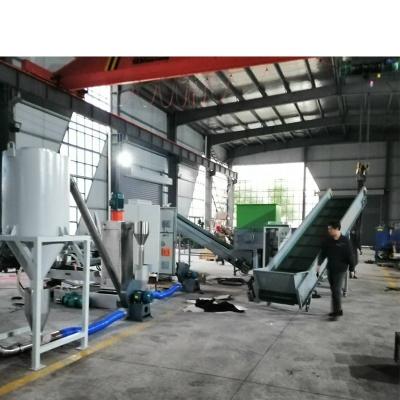 China Extrusion And Injection Use PE PP Film Granulator Machine Mixed Waste Plastics Pelletizng Line for sale