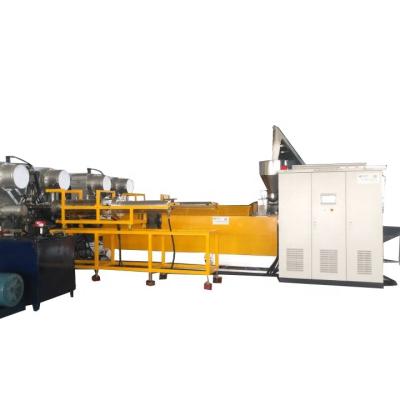 China High production efficiency The new fully enclosed textile waste recycling production line is equipped with dust filter and detector machine line for sale