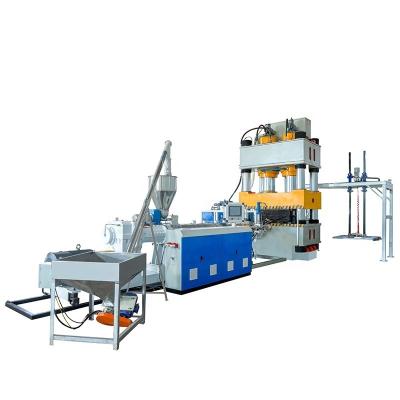 China 1500T VERTICAL mixed waste plastics extrusion and injection molding machines for sale