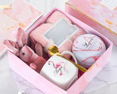 China Ceramic Cup Tea Agriculture Business Coffee Napkin Sugar Gift Box Glass Set For 2021 2022 Birthday Wedding Valentine Women for sale