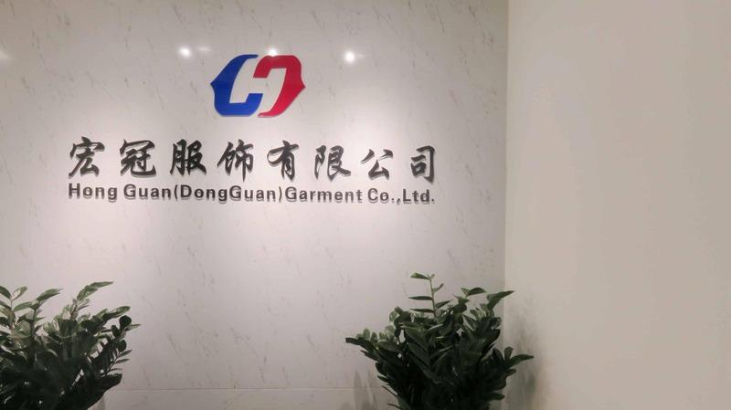 Verified China supplier - Dongguan Hongguan Garment Co., Ltd.