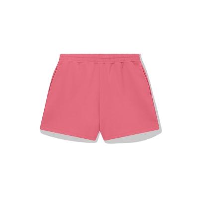 China Wholesale QUICK DRY Women Sports Lightweight Recycled Cotton Shorts Pink Women Pattern Casual Simple Shorts Pants for sale