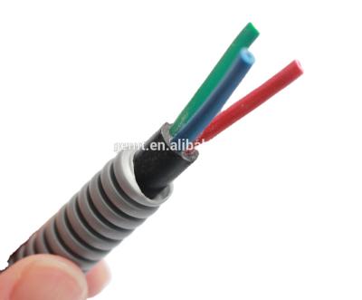 China GEMT PVC AIA Underground Armor FPLP Coated Fire Alarm Metal Clad Cable for sale