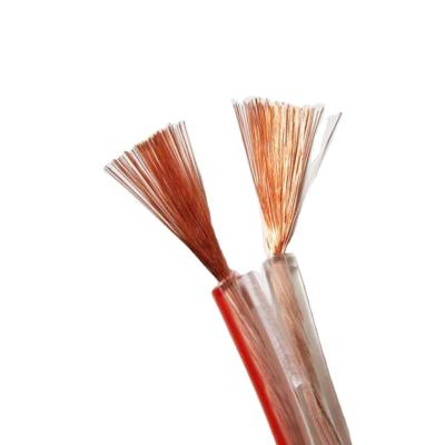 China Double Copper Standard Audio Cable Speaker Cable Underground National Audio Transparent Audio Speaker Cable for sale