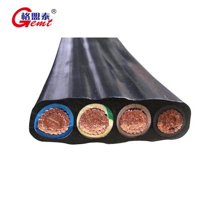 China Construction 4 Core Flat Submersible Pump Cable For Water Wells for sale