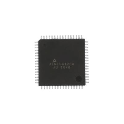 China ATMEGA128-16AU standard ATMEGA128 EGA128-16 EGA128 128-16 new and original integrated circuits QFP64 128KB ATMEGA128-16AU for sale