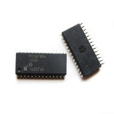 China New original imported standard microcontroller chip PIC16F886 for sale