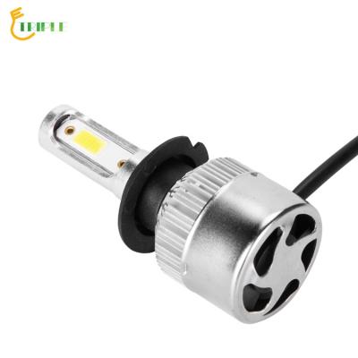 China Aluminum + PC S2 Led Headlight 1500 Lumens 6500k Led Bulb White Light Led Headlamp for sale