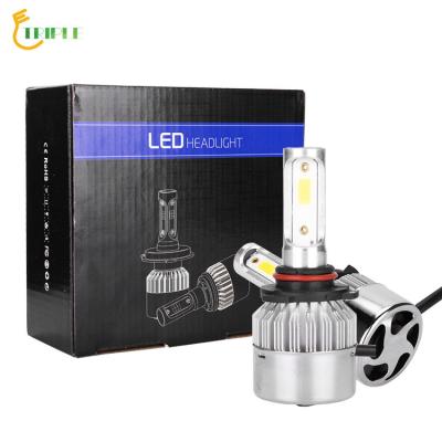 China Aluminum + PC S2 LED Headlight 880 Car LED Headlight 6500k 1500lm for sale