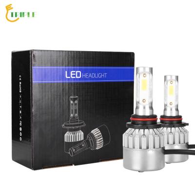 China New S2 1500lm 9006 Electric Aluminum + PC Super Brightness S2 Super Bright Led Headlight For Car for sale