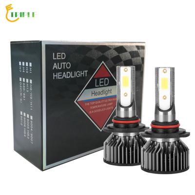 China New F2 Electric Led Headlight 2400lm 9005 Aluminum+PC Super Bright Super Brightness For Car for sale