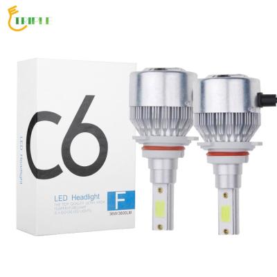 China Aluminum Auto Spare Parts 18w 24w Automobile H1 H3 H7 H8 H9 H11 880/881/H27 Led Headlight Bulb 9006 for sale