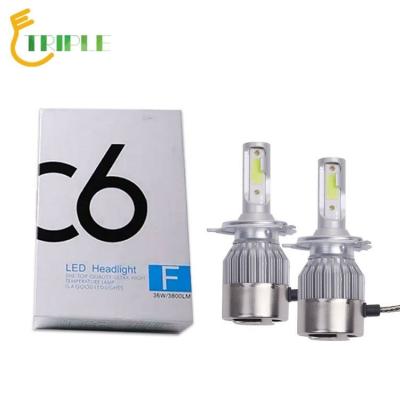 China Aluminum auto led conversion kit for car M1 R8 L9 9012 combo high low beam 9005 9006 h11 h4 h13 9003 9007 automotive headlight bulbs kit for sale