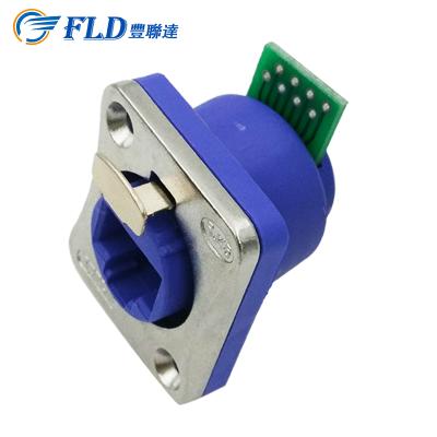 China Outdoor Signal Connector IP67 Ethernet Jack Waterproof Ethercon rj45 Connector for sale