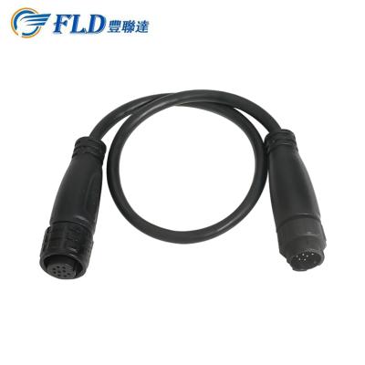 China FCONNR 9 Core Waterproof IP67 Signal Transfer Socket Plug Cable for sale