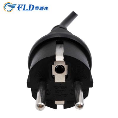 China High Quality China High Security European Standard 2 Pin Electrical Socket Supplier 90 Degree CE/VDE for sale