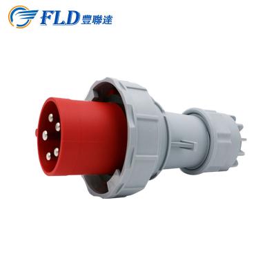 China FLD 400V 32A 5P IP44 Industrial Industrial Electrical Socket Price for sale