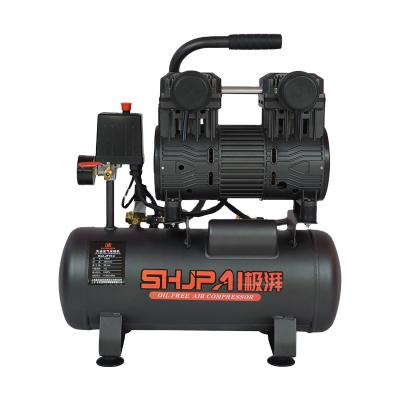 China Large Silent Industrial-grade Oil Free Repair Pump 220V High Pressure Oil Free Air Compressors for sale