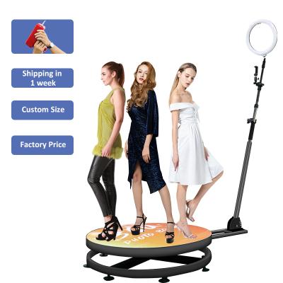 China HBONY Universal Selling Slow Motion Rotating 80cm 100cm 115cm Portable Camera Video 360 Photos Auto Booth Photobooth for sale