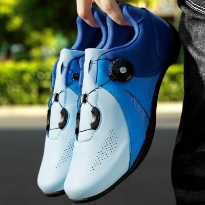 China Outdoor cycling shoes men sneakers women professional mountain bike shoes breathable self-locking no slip road bicycle shoes size36-46 for sale