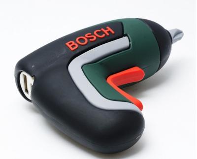 China Bosch Promotional Gifts 3D Electric Drill Shaped Mobile Power Bank 3200mAh Portable Charger for sale