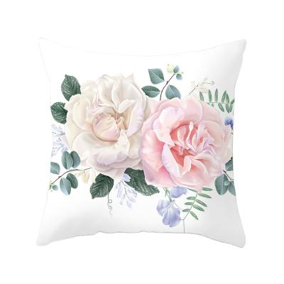 China Mother's Day Pillowcase Cushion Cover Anti-Static Rose Flower Print Throw Pillow Cushion Covers Cushion Protectors for sale