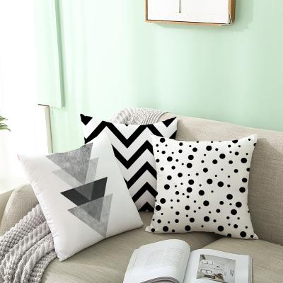 China New Anti-Static Hot Sale Series Tile Crate Cushion Living Decorative Geometric Cover 18 x 18 inch 45 x 45 cm for sale