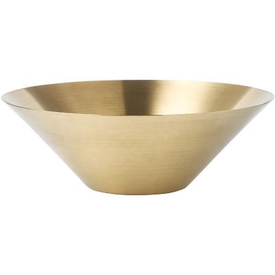 China Creative Bowl 304 Stainless Steel Noodle Bowl Viable Korean Single Cold Mixed Rice Japanese Soup Salad Bowl for sale