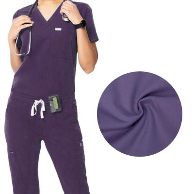 China High Quality OEM Hospital Cloth Work Wear Fabric Custom Polyester Medical Uniform Scrubs Cloth for sale