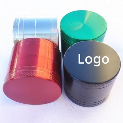 China Custom Logo Smoking Accessories Portable Weed Grinder Tobacco Metal Weed Herb Grinders for sale