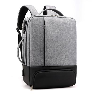 China With USB Usb Anti-theft Charging Men Briefcase Notebook Bags Business Laptop Backpack for sale