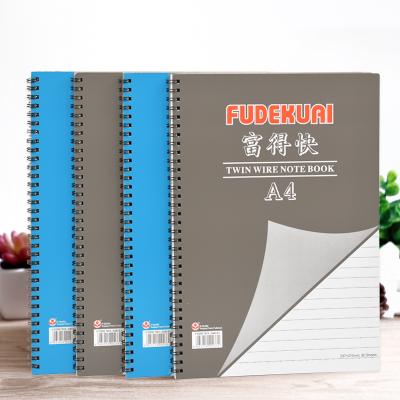 China 2018 Wholesale Printed Fudek Office Stationery Writing Plain Printed Custom Spiral Notebook for sale