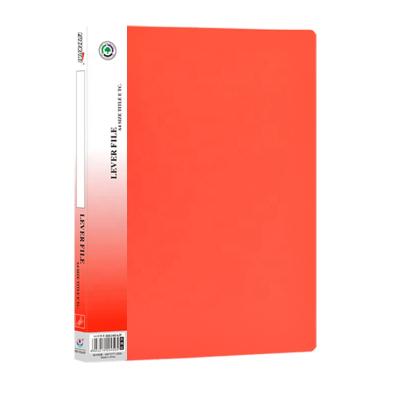 China PP Document Bag A4 Folder Labels Printing Hardcover Binding Clip Folder for sale