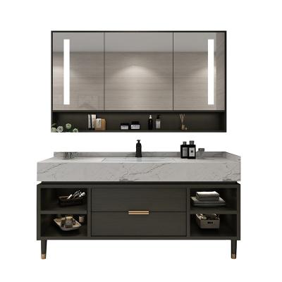 China Modern Single Bathroom Vanity Sink Vanity Unit for sale