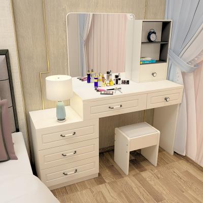 China Customized Luxury Table Make Up Table American Style Kids Pretend Make Up Dressing Table Mirror for sale