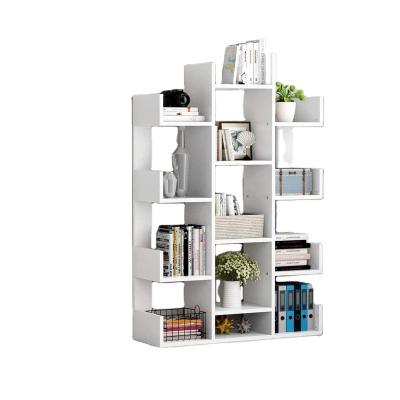 China High Quality Customized Simple Modern Bookshelf Bookcase Ladder Shelf for sale