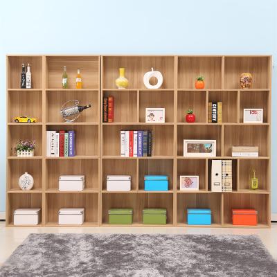 China Customized Hot Sale Storage Display Bookcase Wooden Bookcase Cabinet for sale