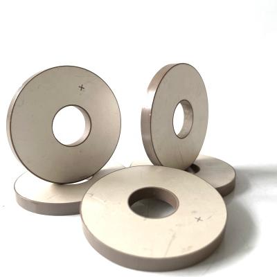 China Application Ultrasonic Piezoelectric Element Transducer Ring Ceramic 50x17x5mm Factory Price for sale