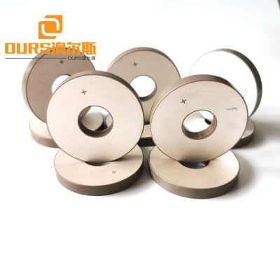 China Ultrasonic Application Factory Produce 60*30*10mm PZT8 Piezo Ceramic Rings For Ultrasonic Welding Transducers for sale